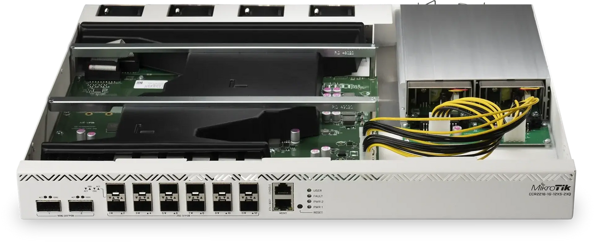 Ccr2216-1g-12xs-2xq mikrotik ccr2216-1g-12xs-2xq: next-gen 100g routing performance