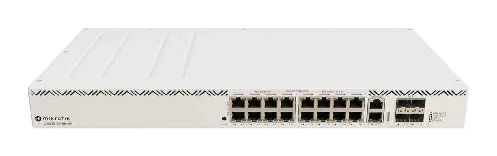Crs320-8p-8b-4s + rm mikrotik crs320-8p-8b-4s + rm: high-power poe++ switch