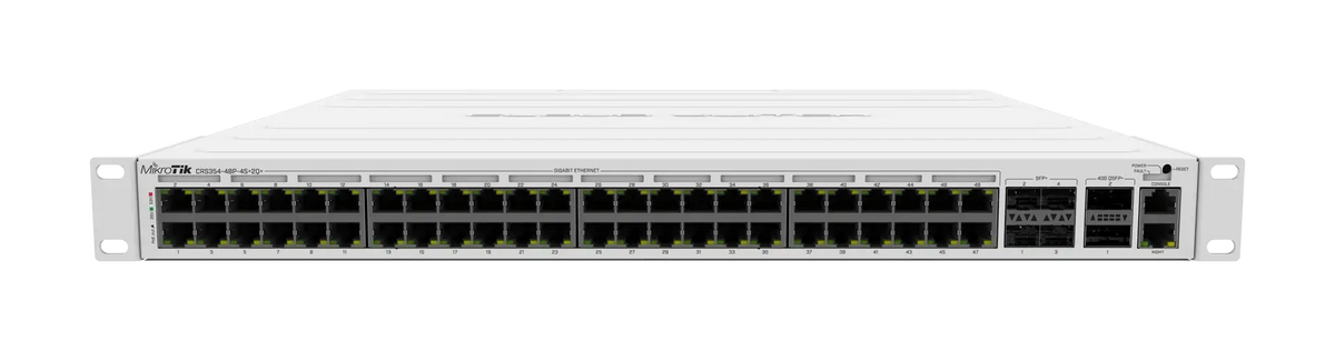 Crs354-48p-4s + 2q + rm mikrotik - the ultimate 48 port switch