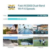 TP-LINK AX3000 Indoor/Outdoor WiFi 6 Access Point (EAP650-Outdoor)