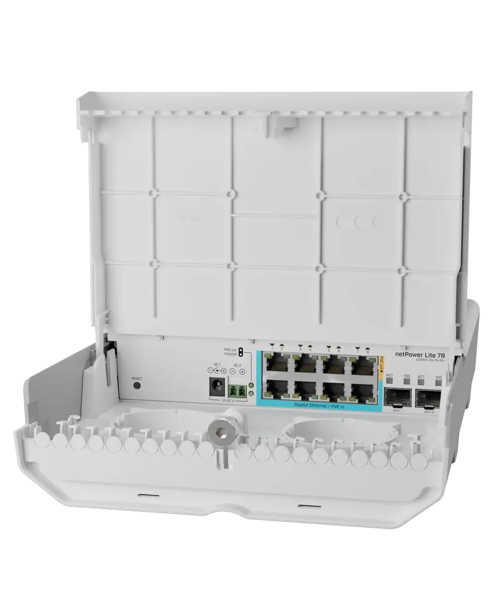 Netpower lite 7r mikrotik css610-1gi-7r-2s